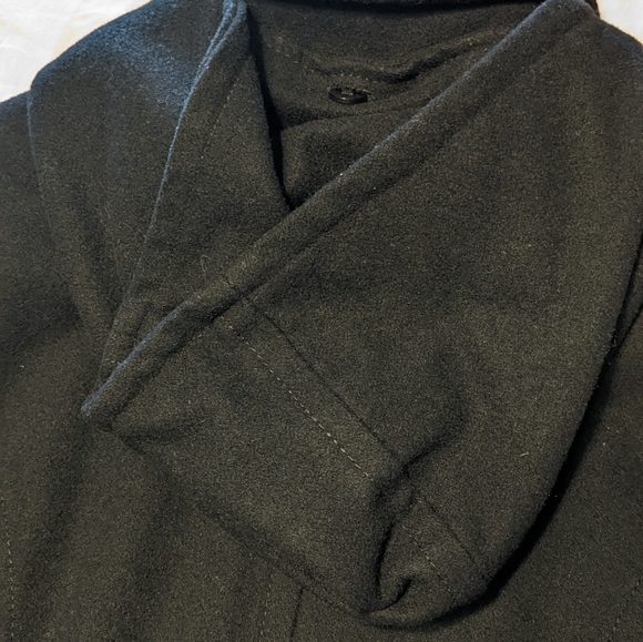St. John's Bay Wool Lined Hooded Coat - Picture 6 of 8
